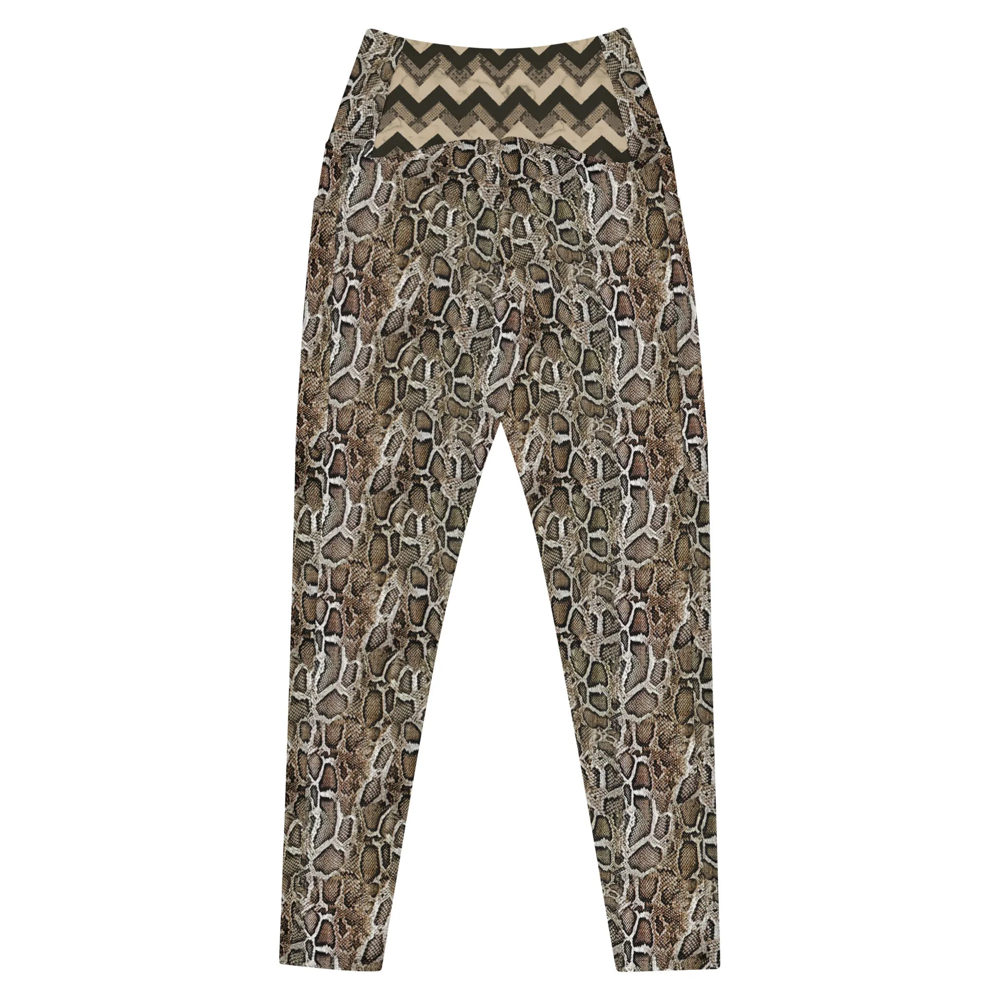 "Snakeskin" Leggings with pockets