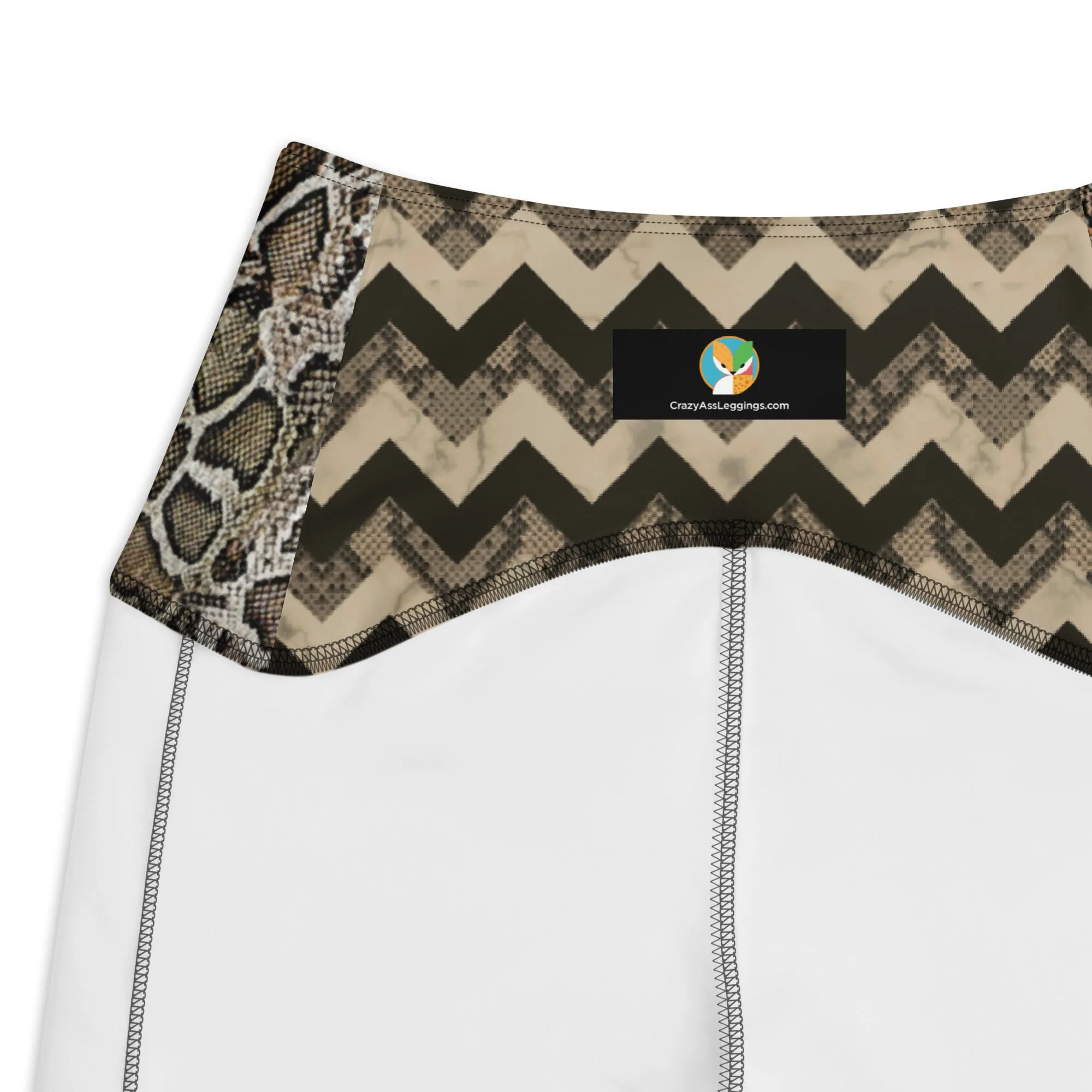 "Snakeskin" Leggings with pockets