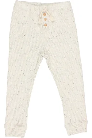 "Winslow" Grey Marl Knit Leggings (3-6Y)