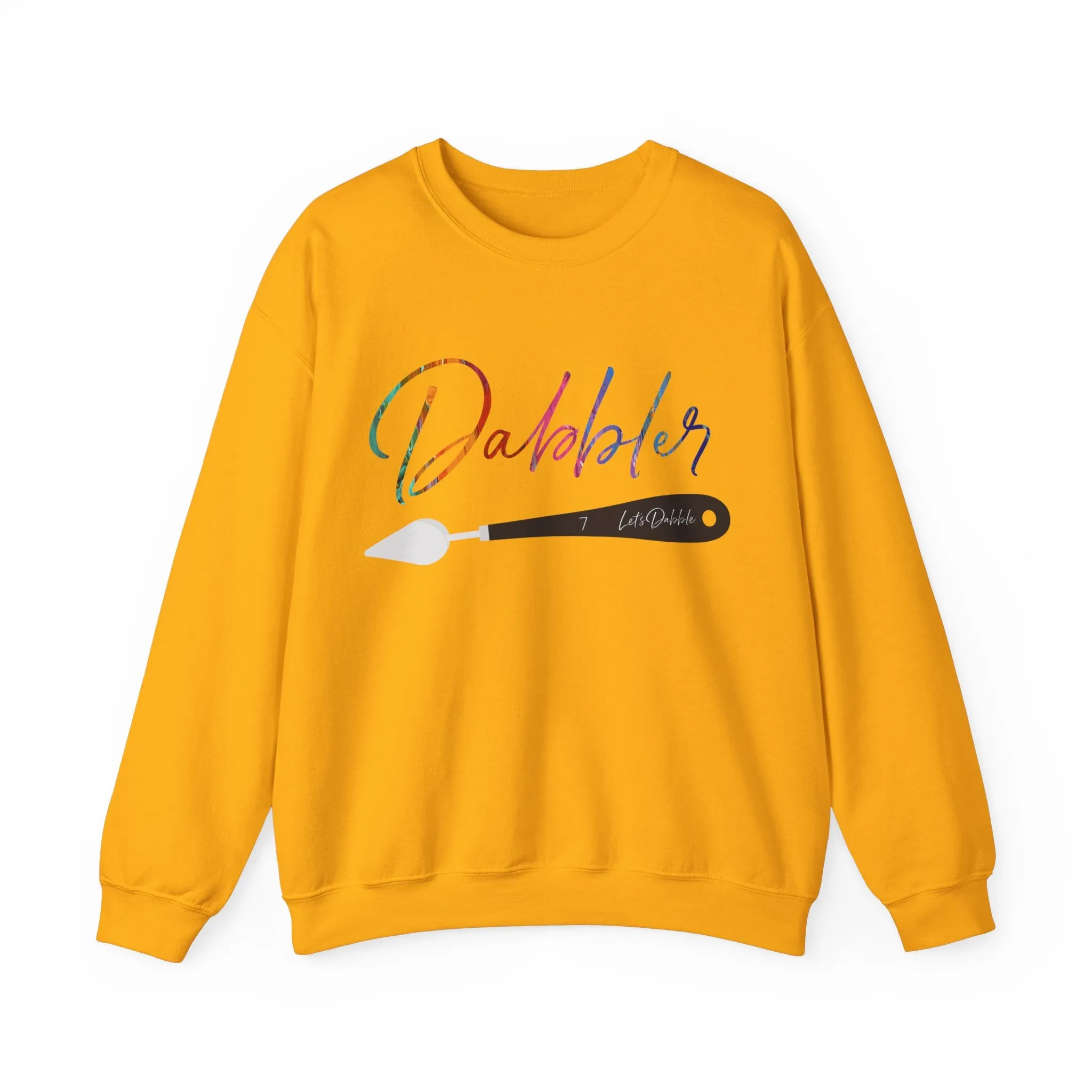Rainbow Dabbler Crewneck Sweatshirt