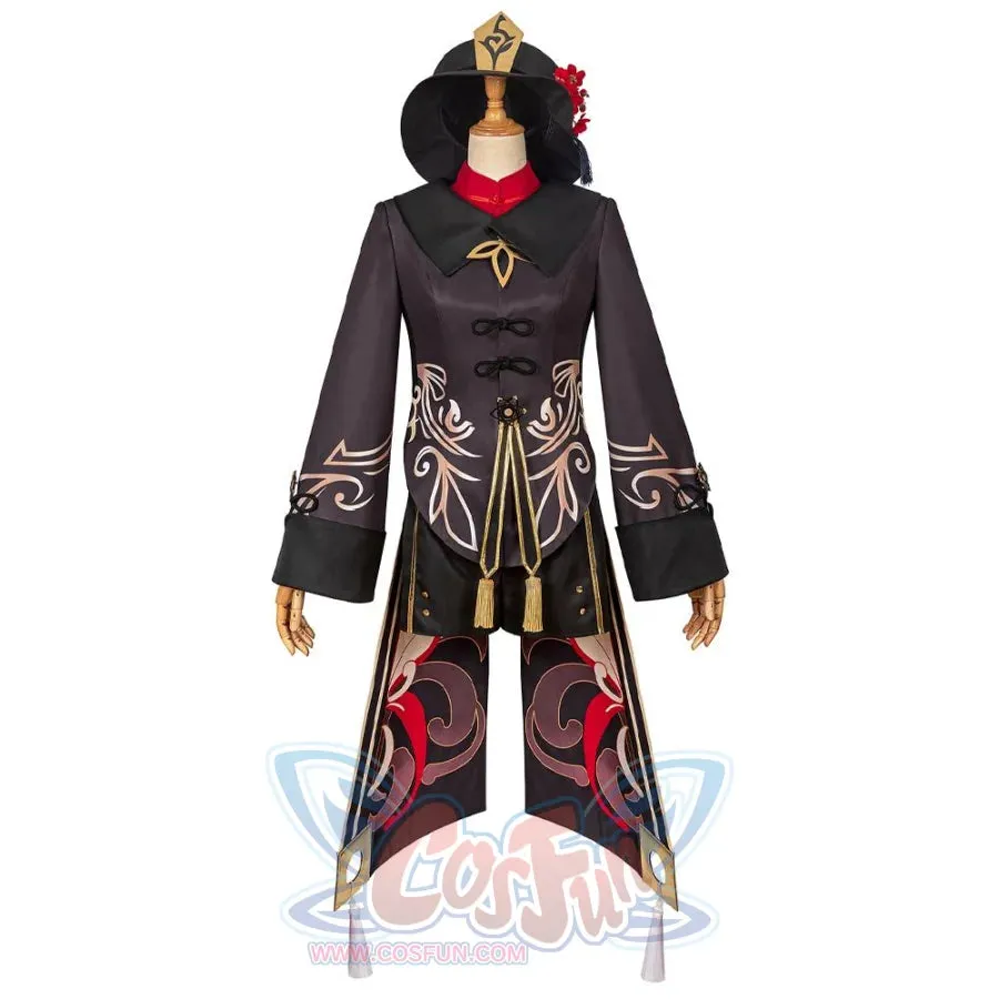 Ready to Ship Genshin Impact Hu Tao Cosplay Costume C00267 AA