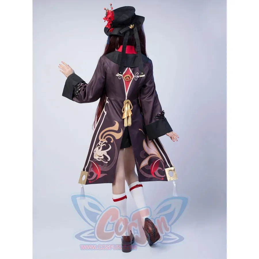 Ready to Ship Genshin Impact Hu Tao Cosplay Costume C00267 AA
