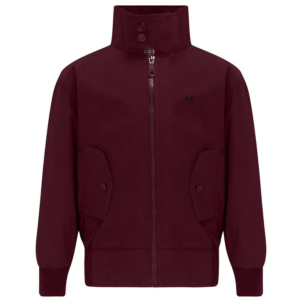 [Re:Coat] Carnaby Boys Bomber Jacket - Burgundy (2-3Y, 4-5Y, 6-7Y)