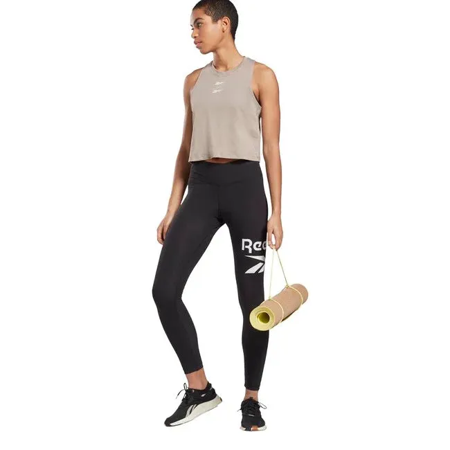 REEBOK WOMEN LEATHER IDENTITY BL COTTON LEGGING