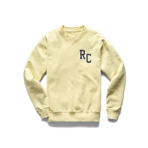Reigning Champ Men Lt Wt Terry Drop Cap Relaxed Crewneck Citron RC-3795-CIT