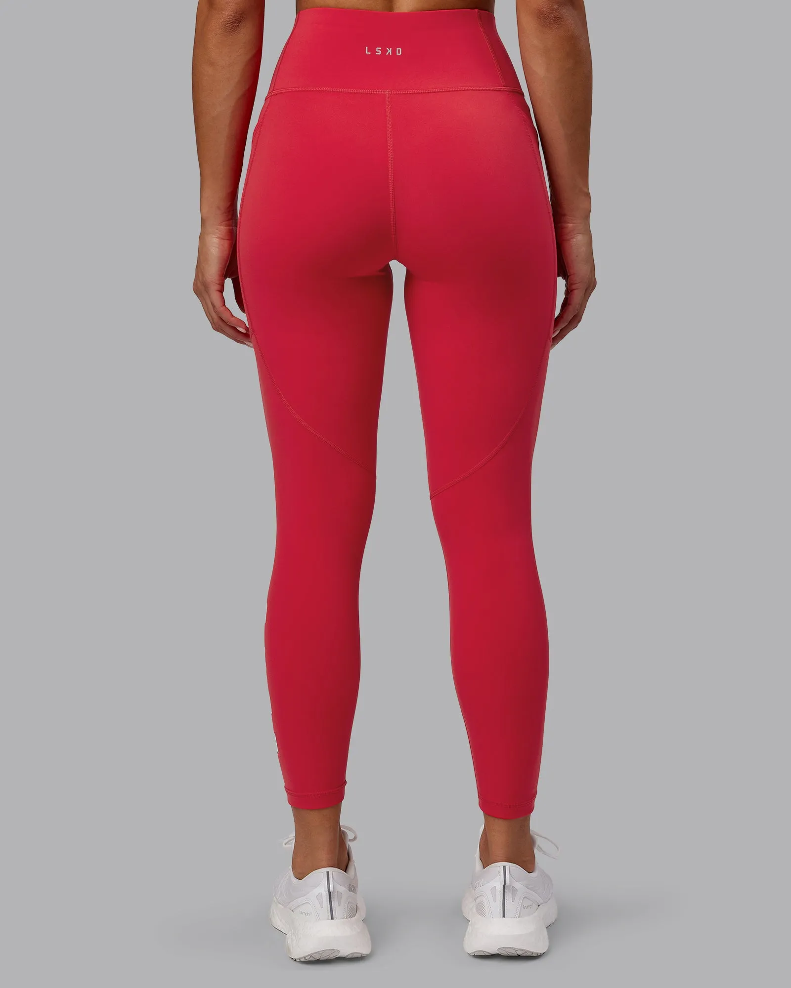 Rep 7/8 Length Tight - Scarlet-White
