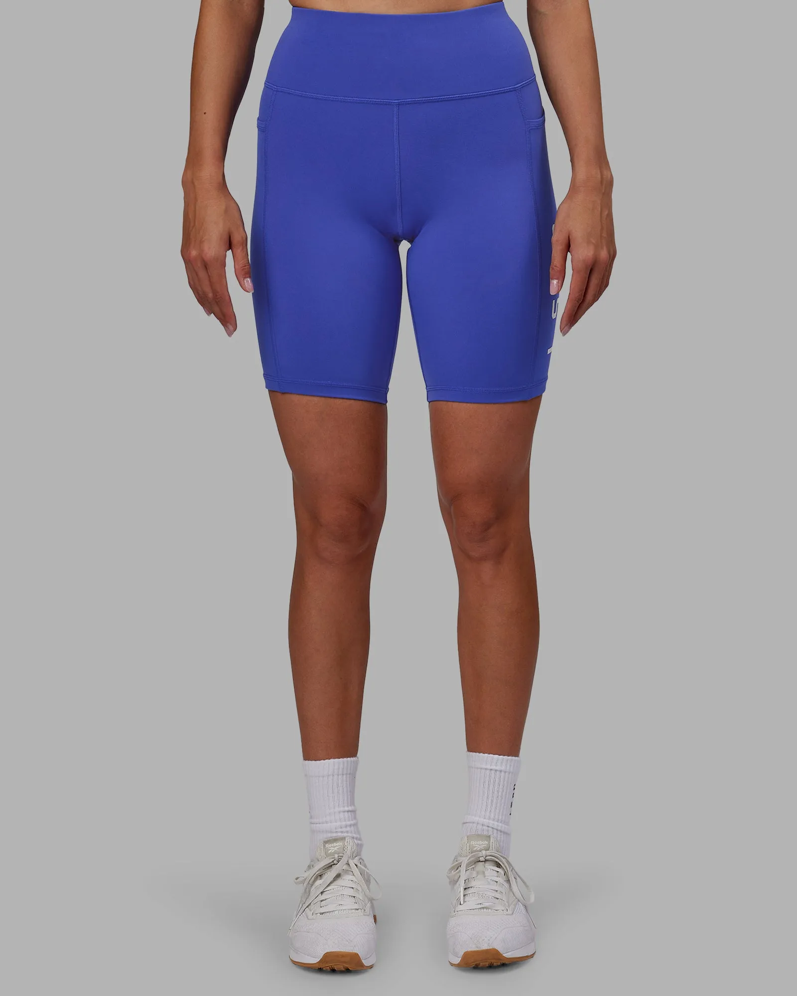 Rep Bike Short Tight - Power Cobalt-White