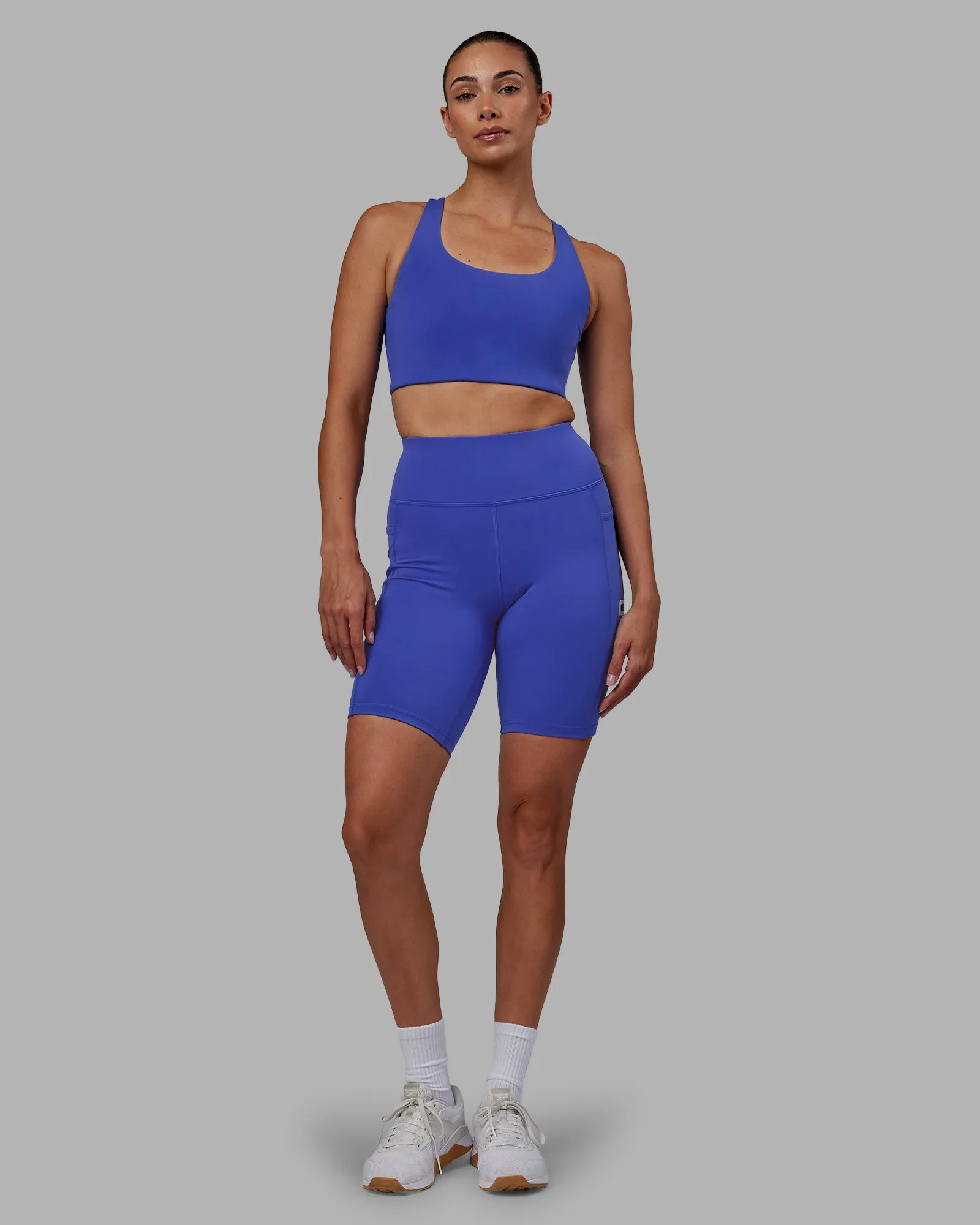Rep Bike Short Tight - Power Cobalt-White
