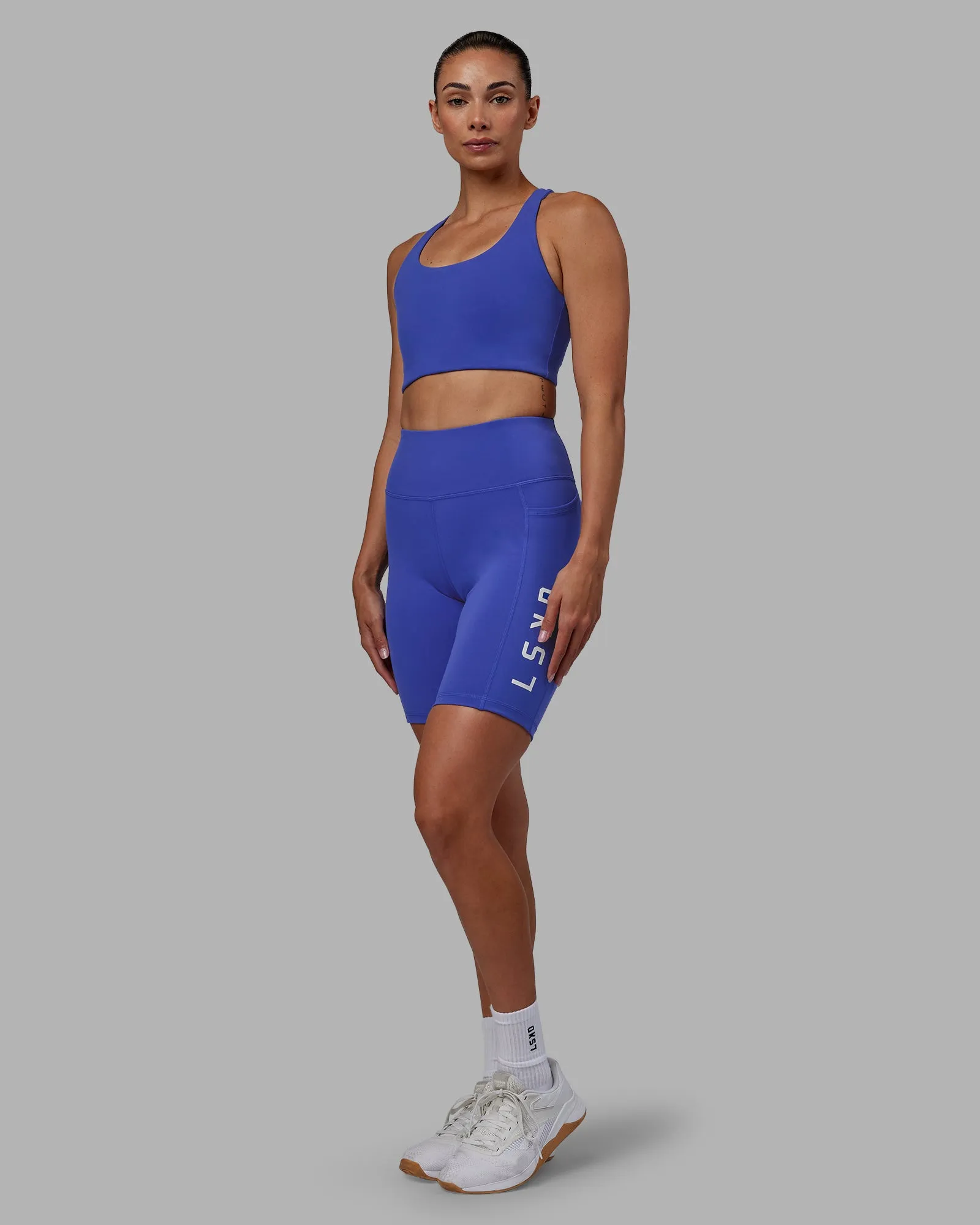 Rep Bike Short Tight - Power Cobalt-White