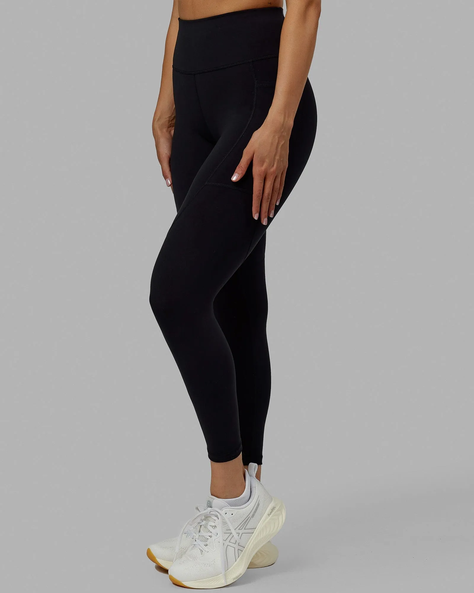 Rep No Logo 7/8 Length Tight - Black