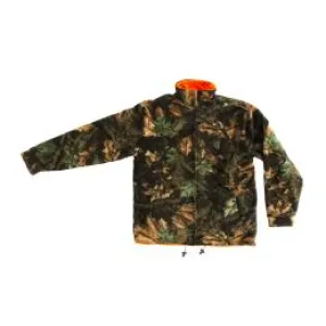 Reversible Fleece Jacket - Camo/Blaze Orange