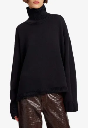 Rhea Trapeze Turtleneck Sweater