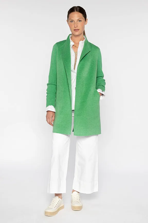 Rib Sleeve Coat LFOJ1-C16