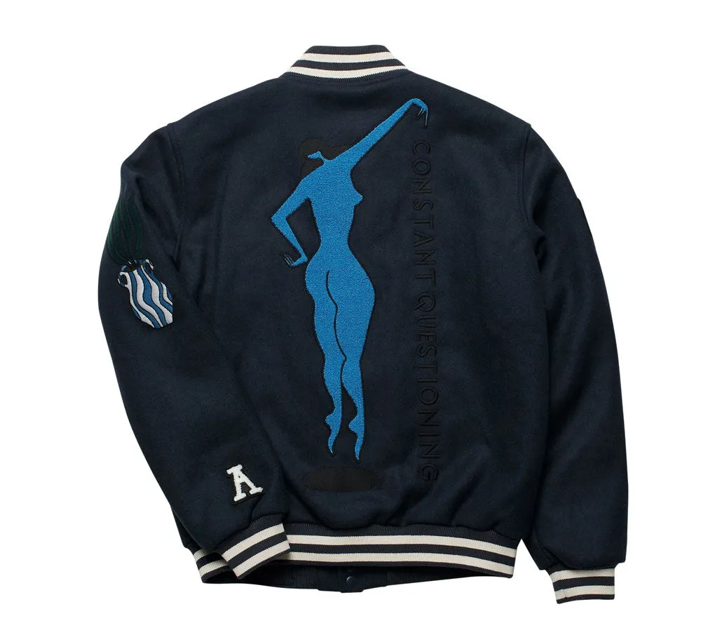 RUN SIT & BIKE VARSITY JACKET