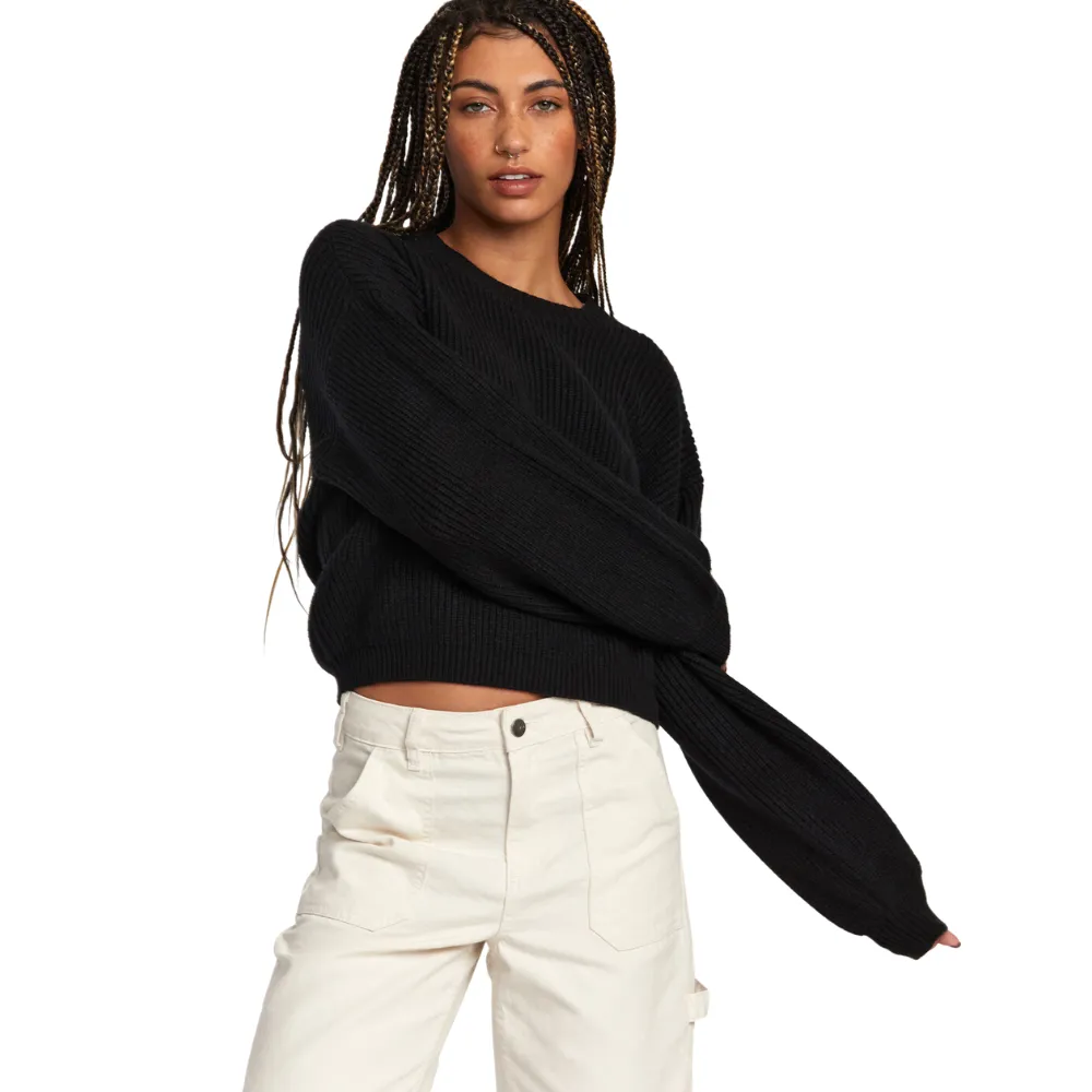 RVCA Women`s Dip In Sweater