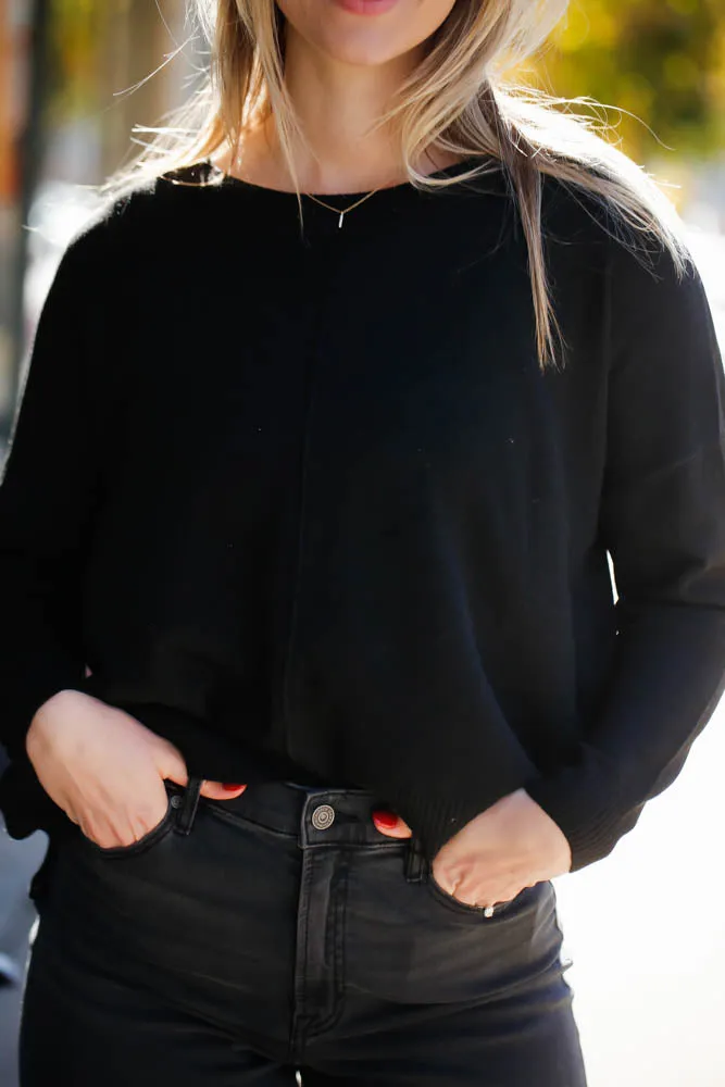 Rylie Sweater- Black