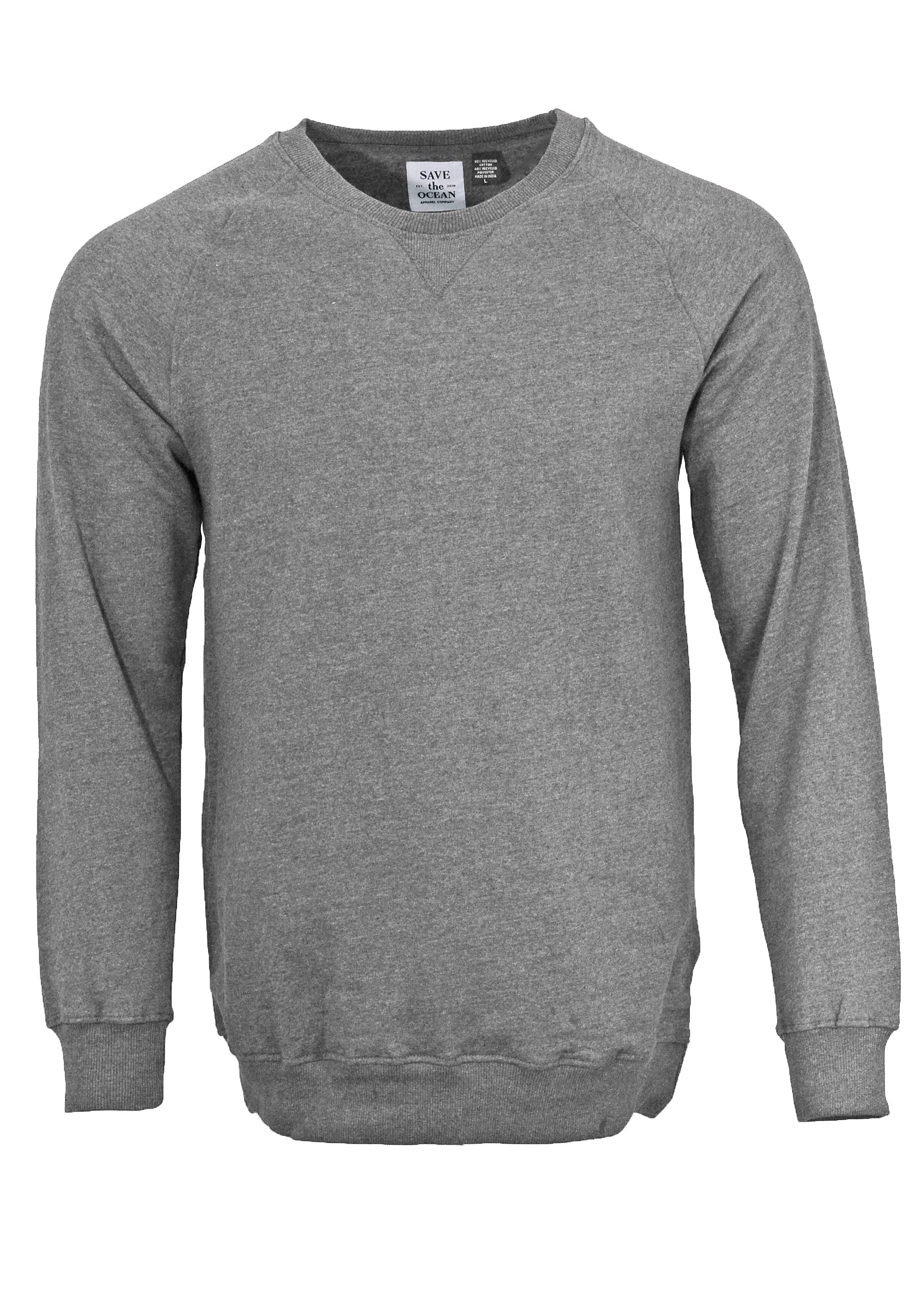 Save The Ocean Recycled Crew Sweater