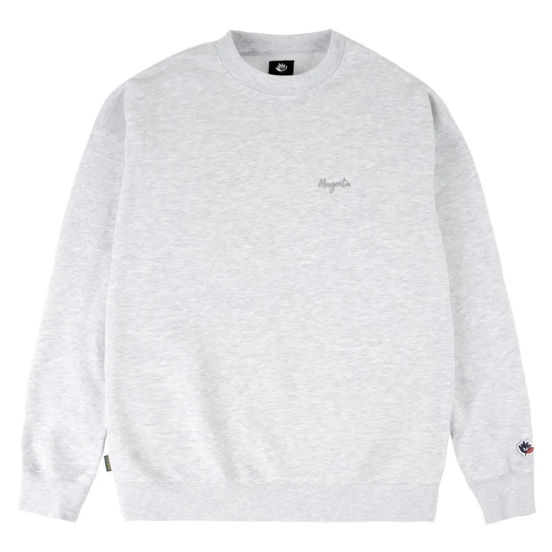 SCRIPT CREWNECK - ASH