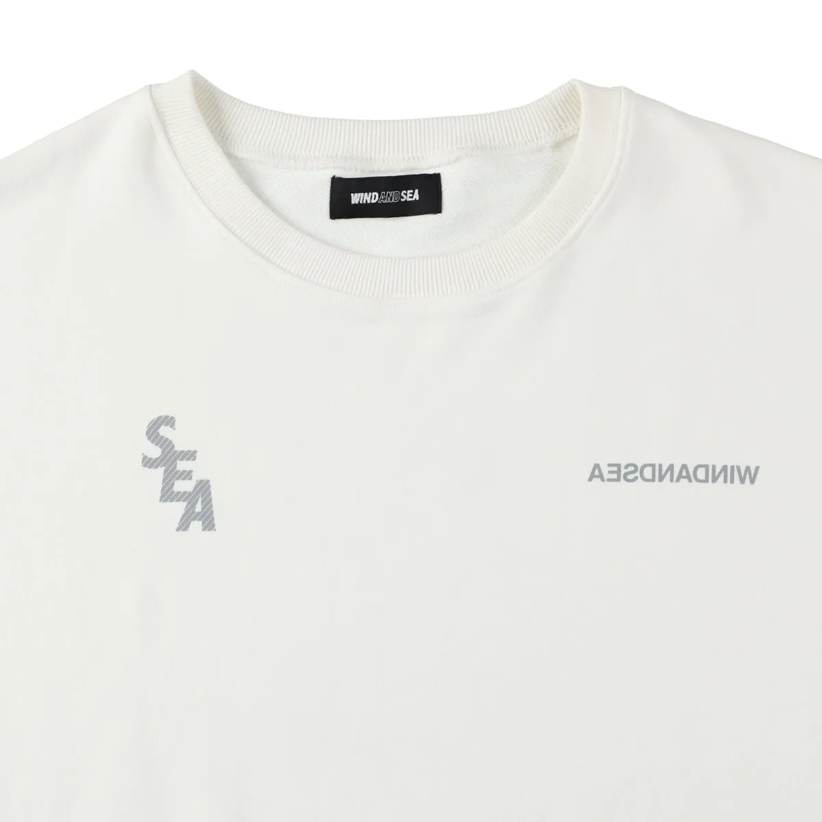 S.E.A. Reflection Crewneck WDS-O-MIL-24-Q1-CS-01 White