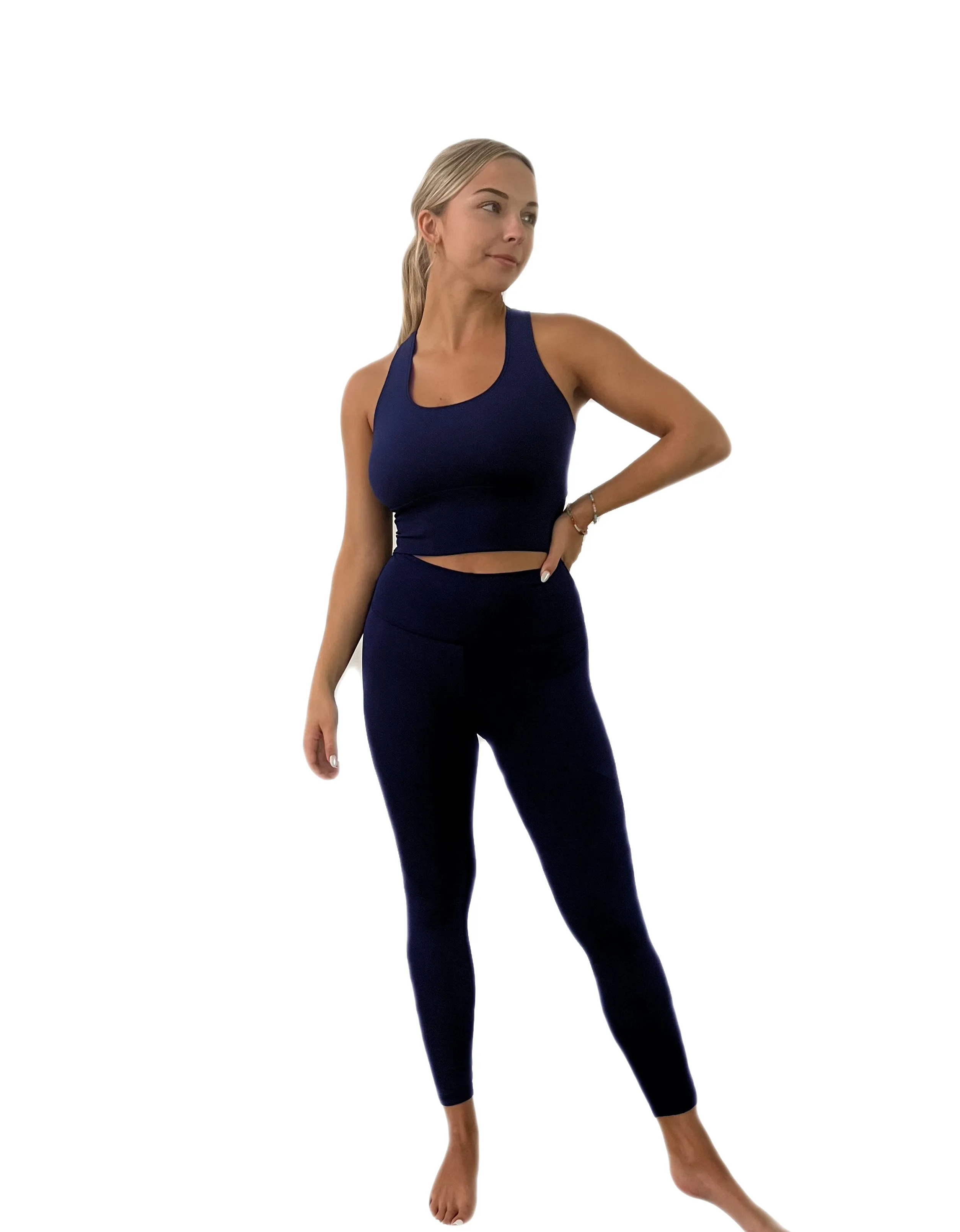 Second Soul Legging with Pocket - Navy