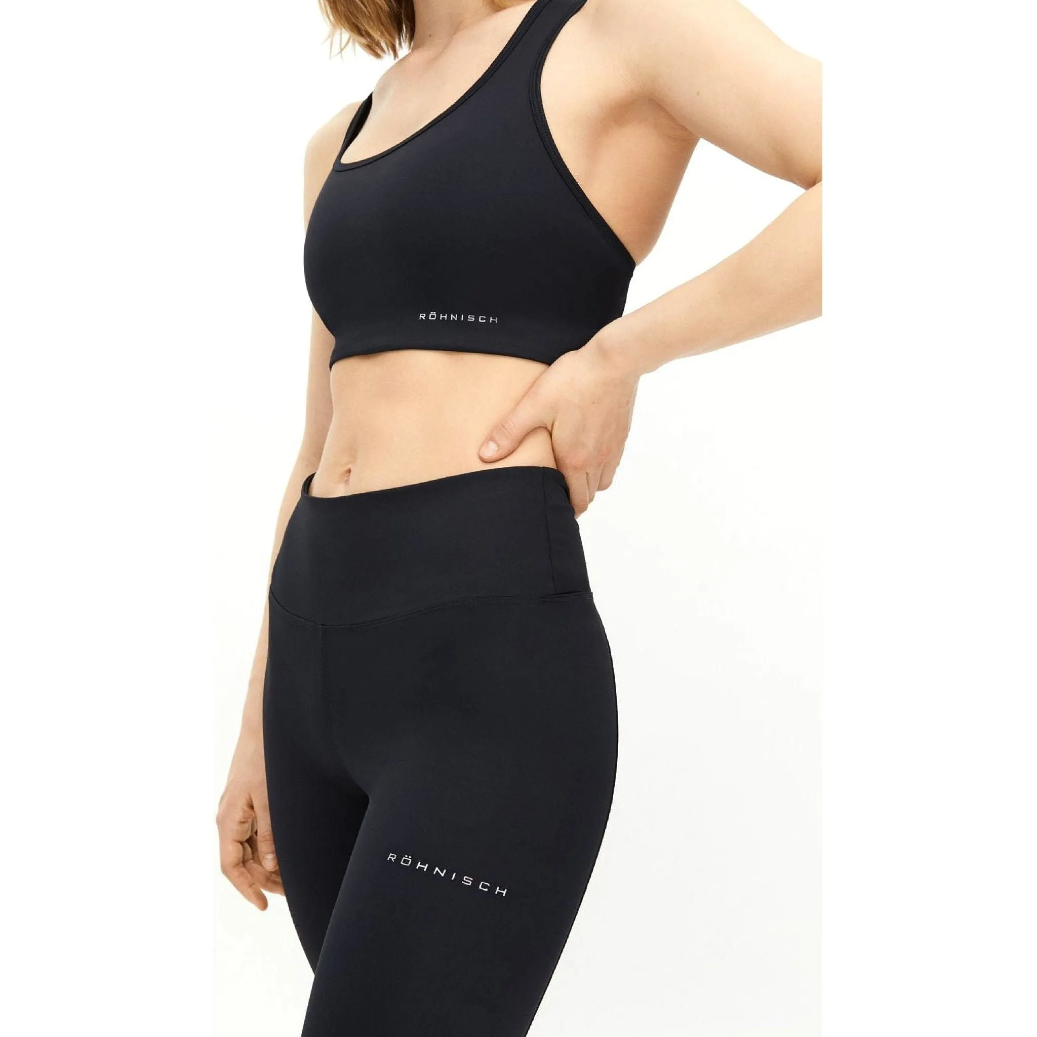 Shape High Waist Tights, Black