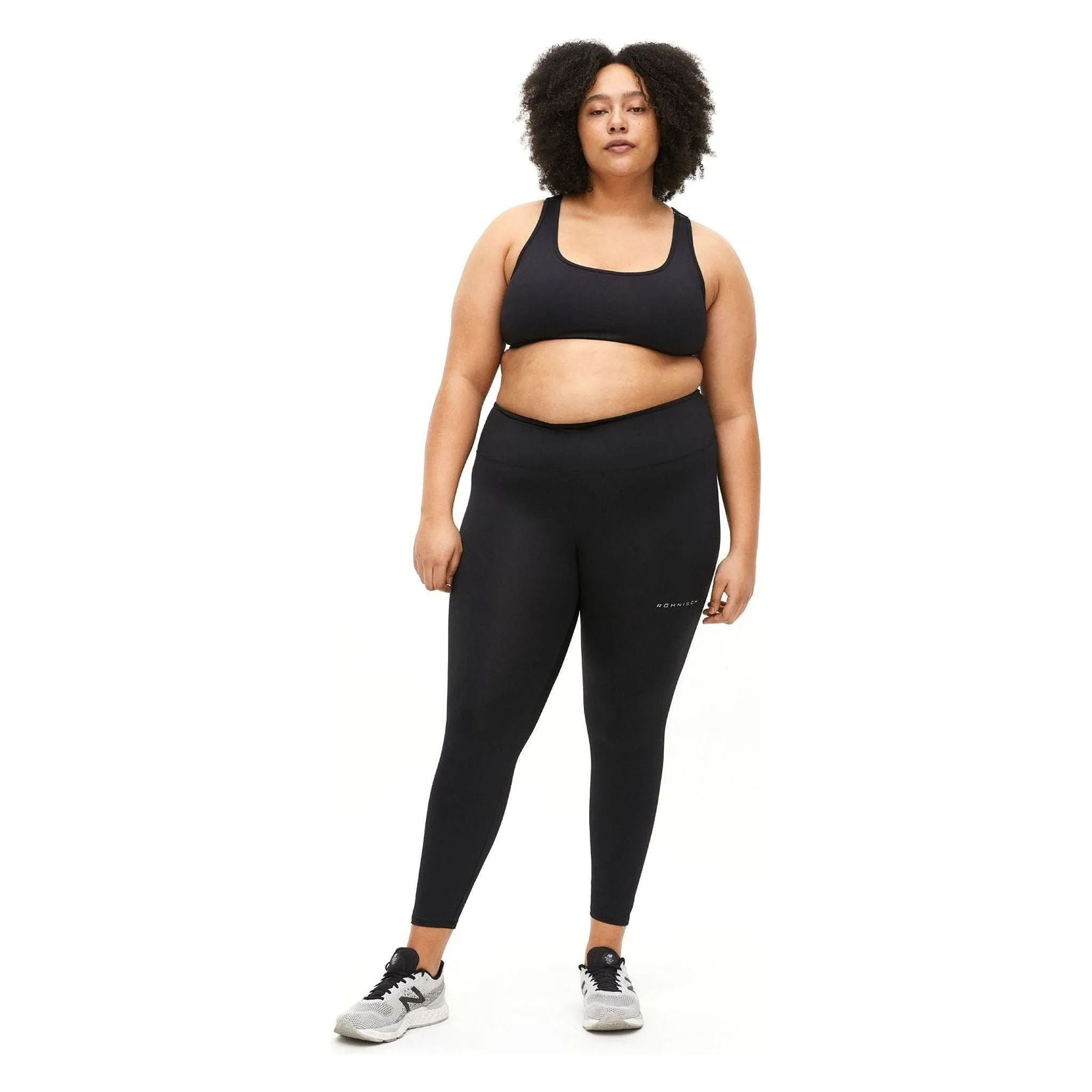 Shape High Waist Tights, Black
