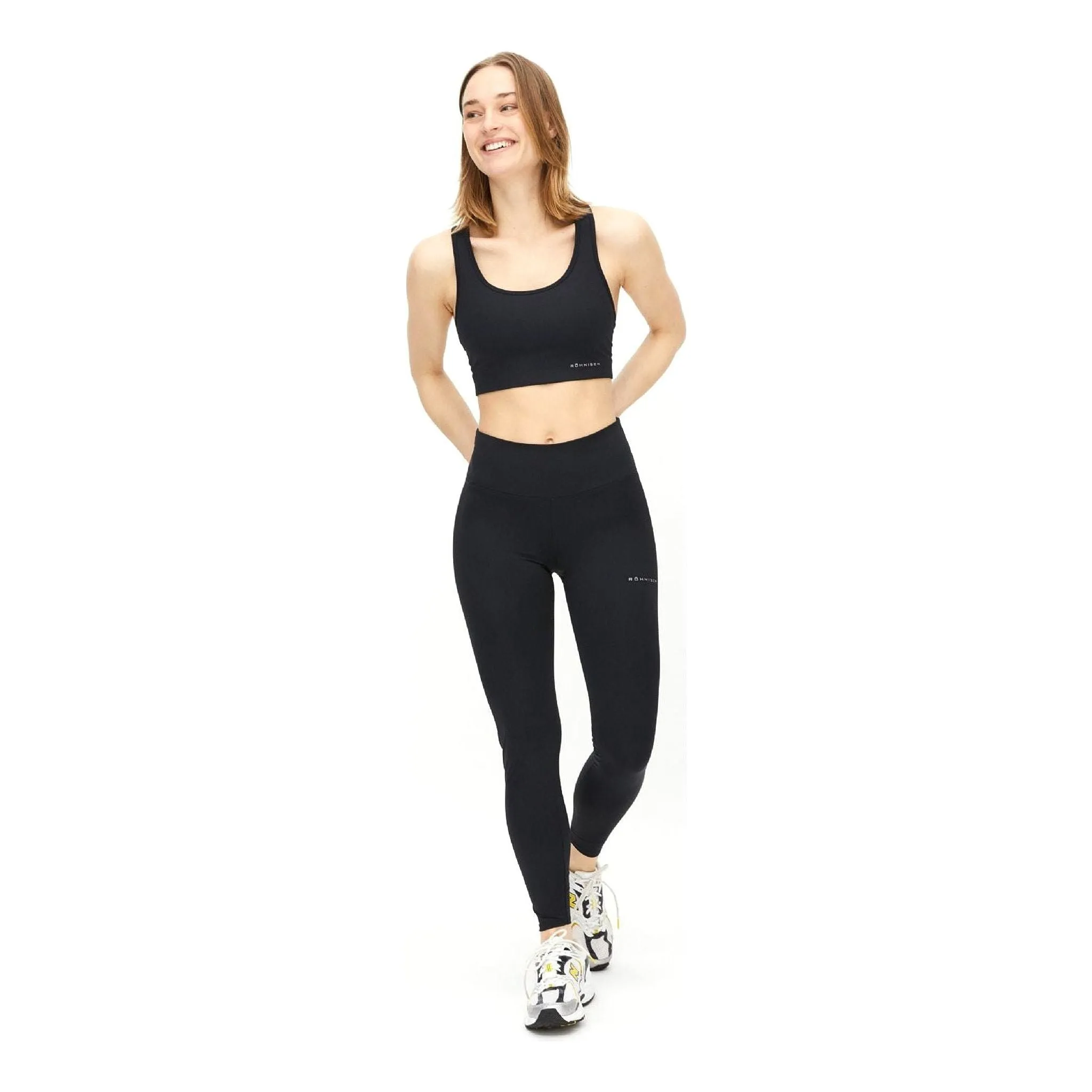 Shape High Waist Tights, Black