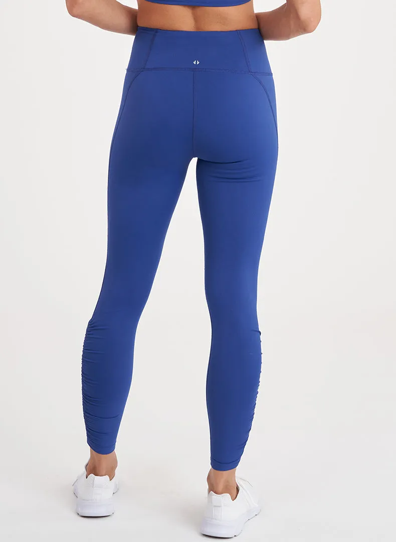 Sheen Shirred 7/8 Legging - FINAL SALE