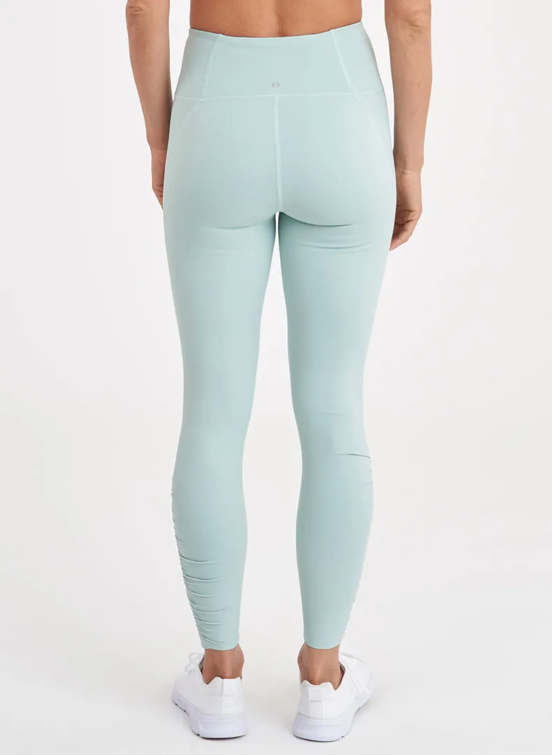 Sheen Shirred 7/8 Legging - FINAL SALE