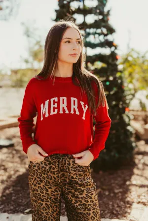 Sienna Sweater Haute Red ZW244273