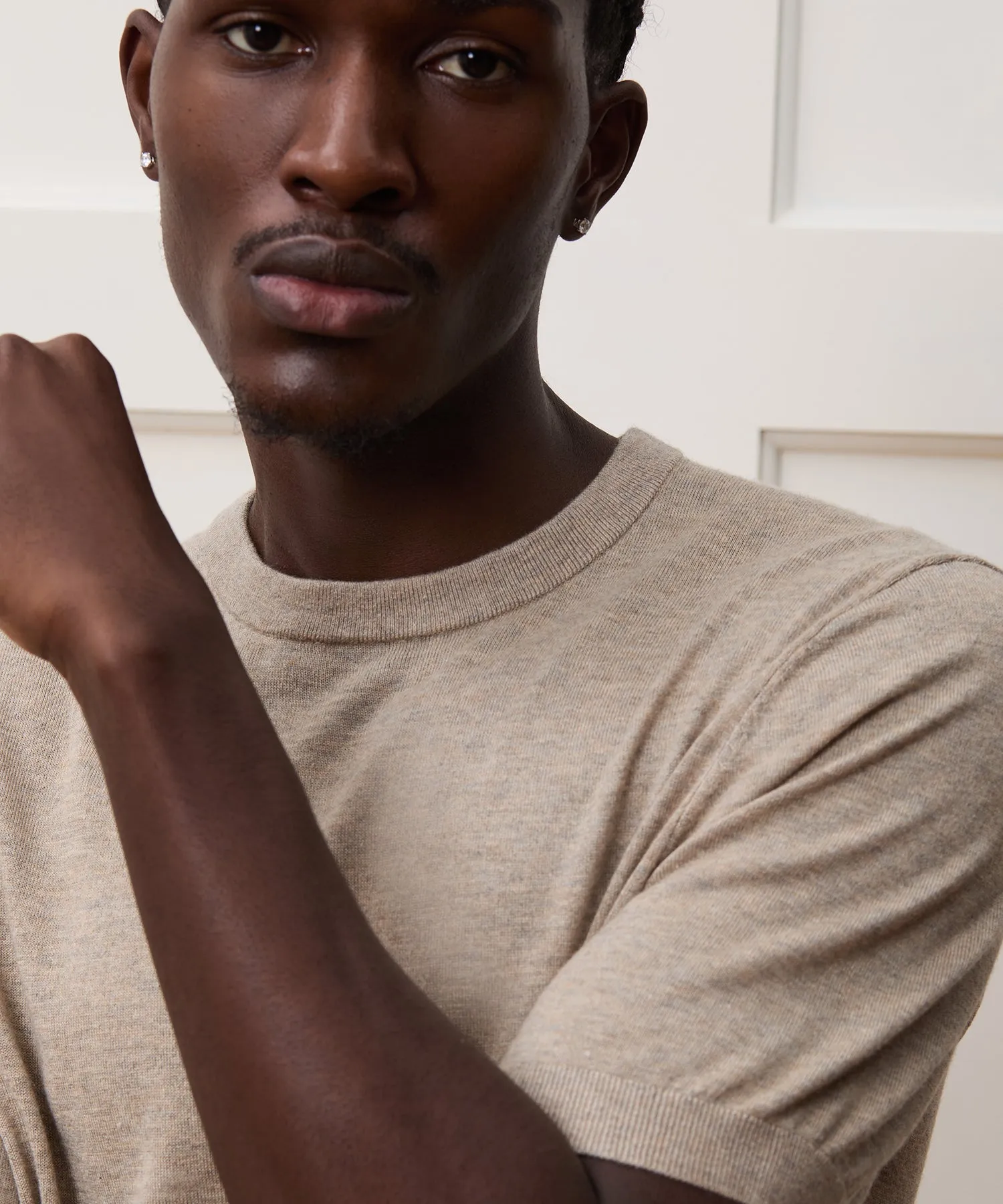 Silk-Cashmere Tee