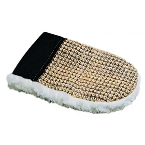 Sisal & Fleece Grooming Mitt