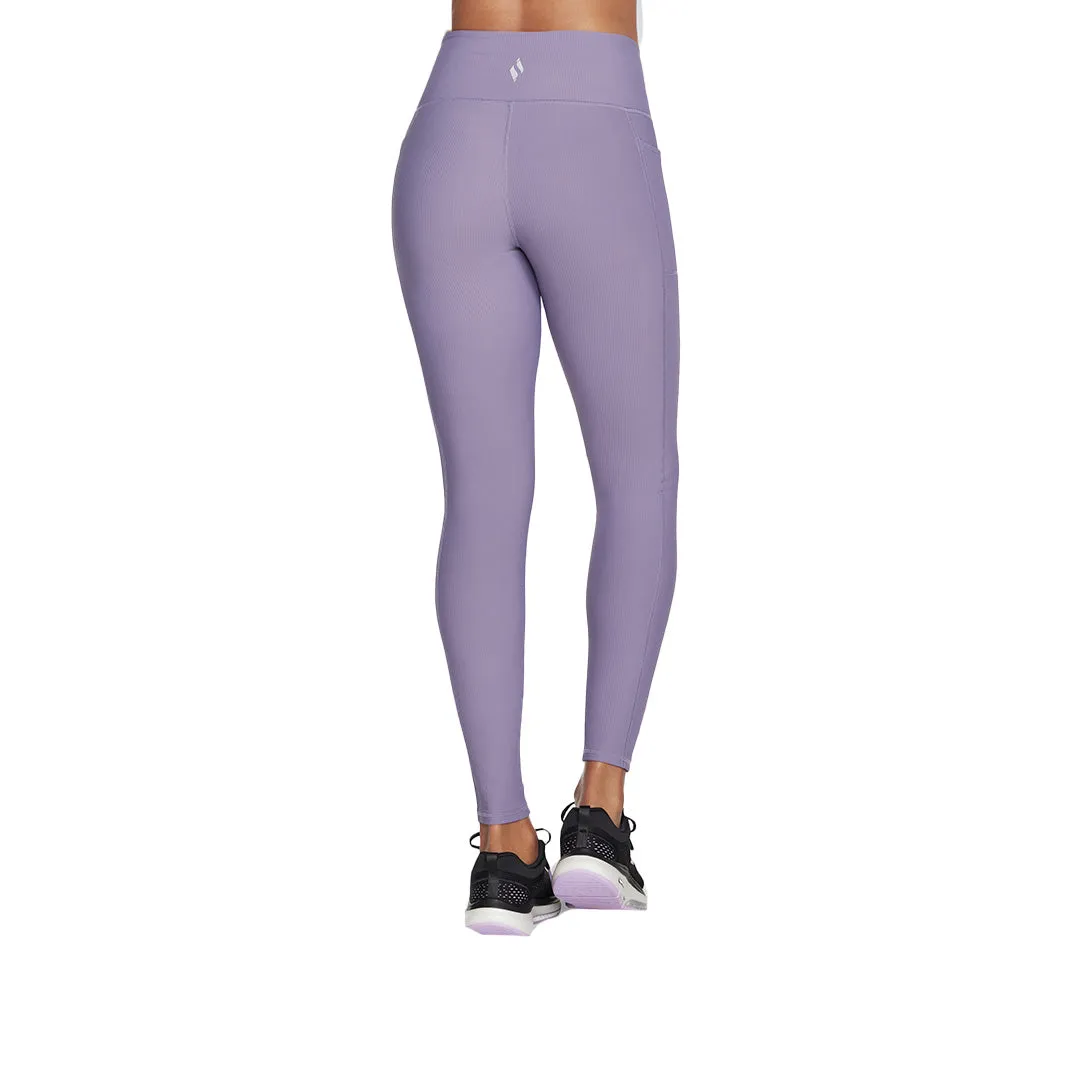 Skechers Women GO FLEX RIB FL HW Legging | LG2GYPR
