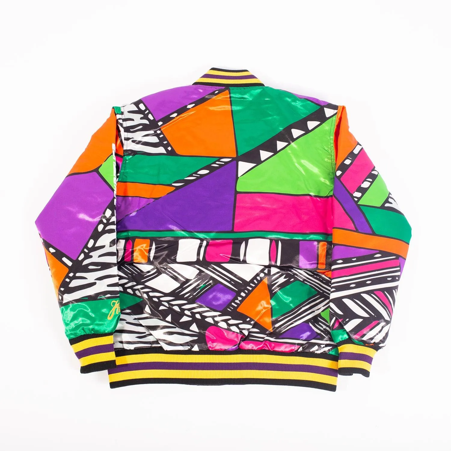 SLICK RICK THE STORY TELLER SATIN JACKET (MULTI)