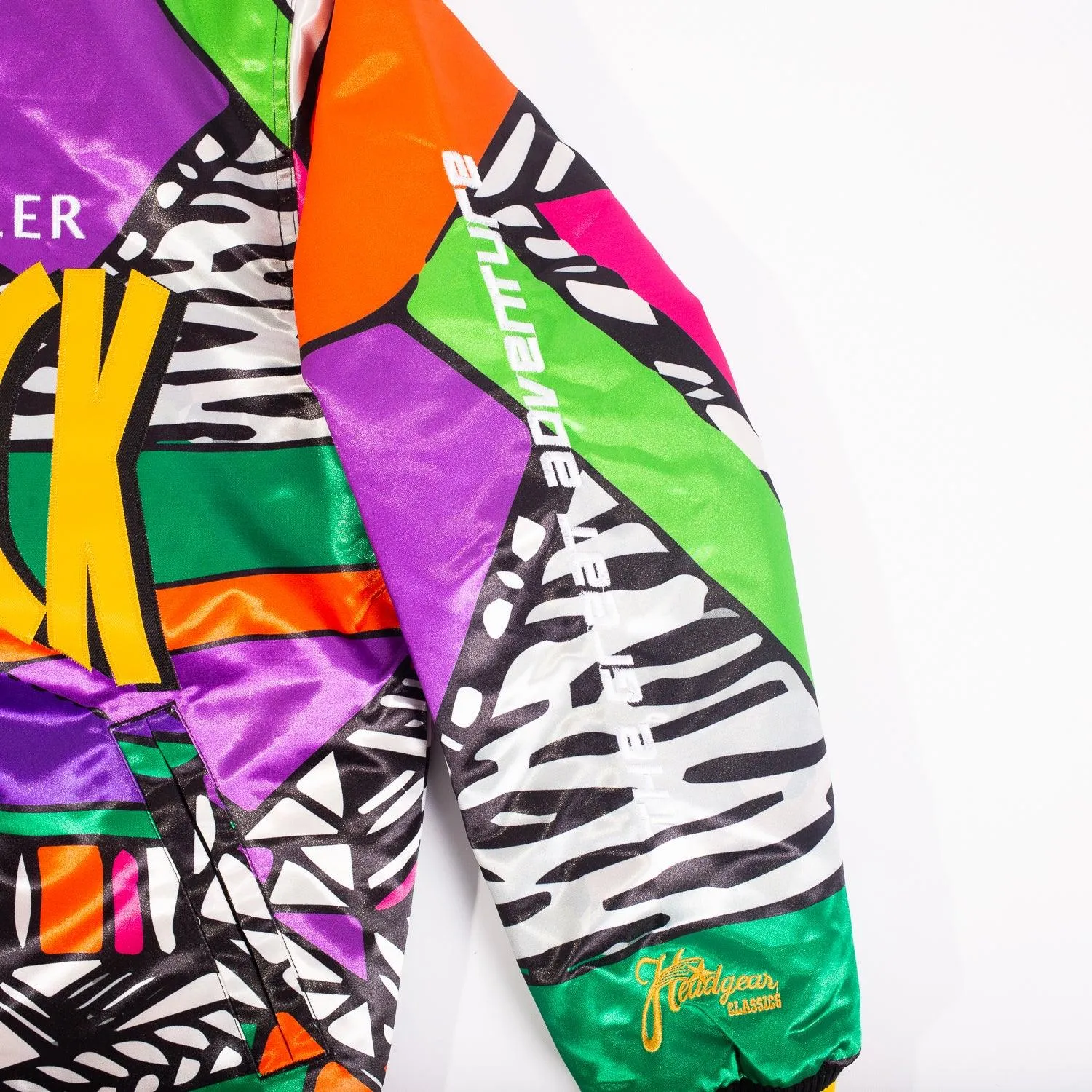 SLICK RICK THE STORY TELLER SATIN JACKET (MULTI)