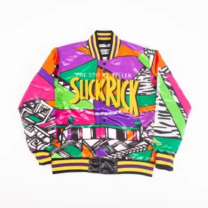 SLICK RICK THE STORY TELLER SATIN JACKET (MULTI)