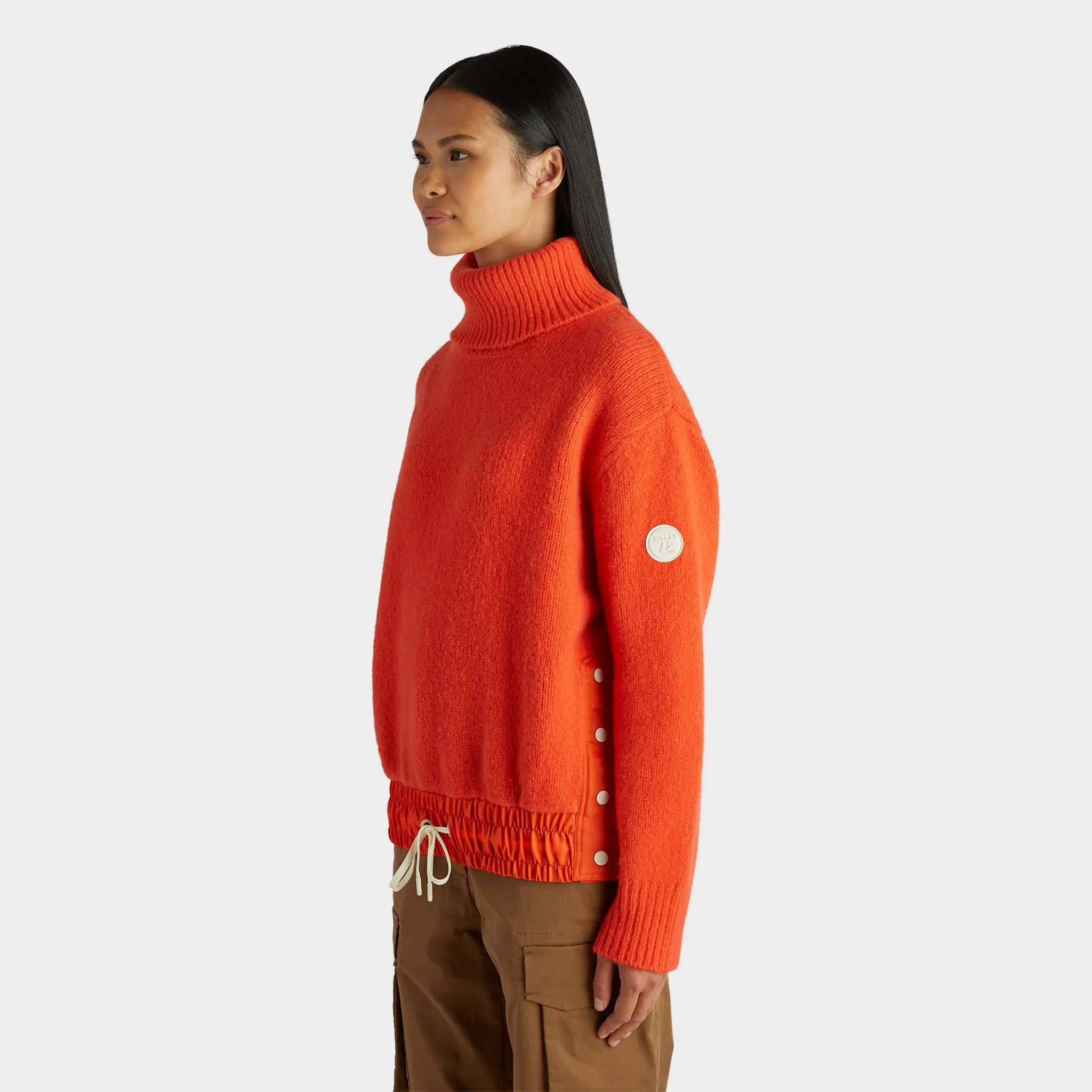 Snap Turtleneck