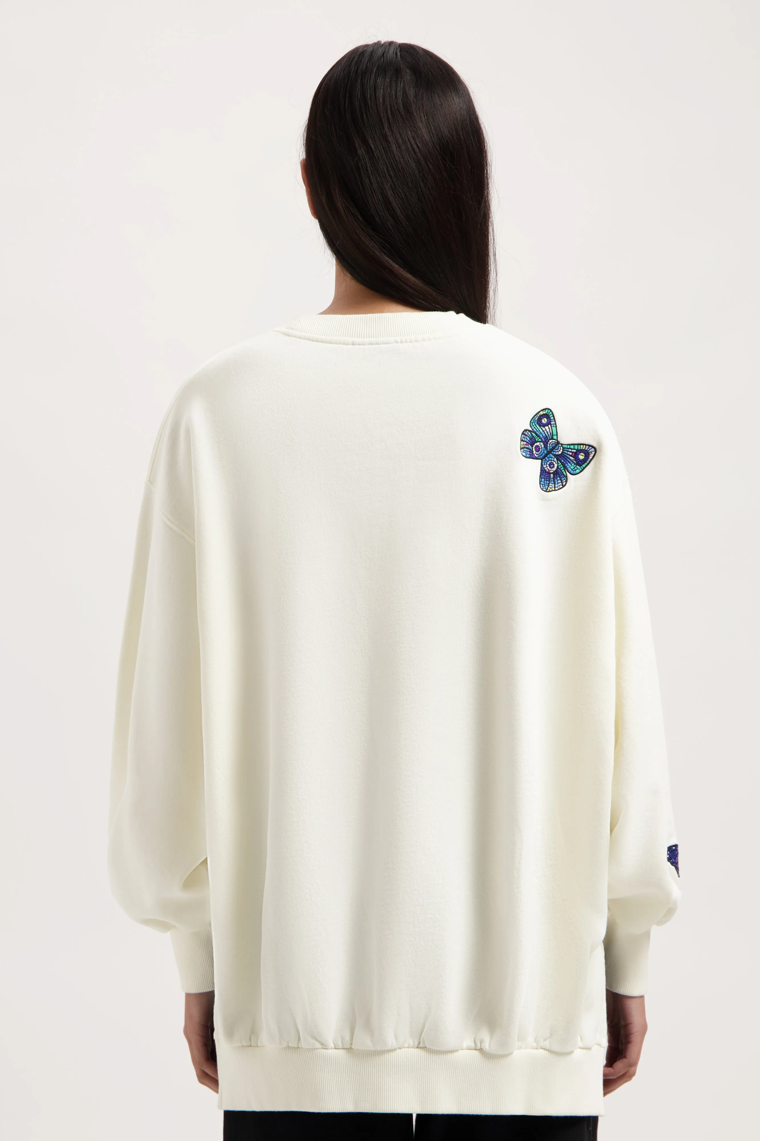 STAIRWAY BUTTERFLY SWEATSHIRT WOMEN