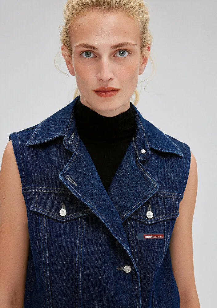 Sundance Rinse Denim Studio 23 Jean Vest