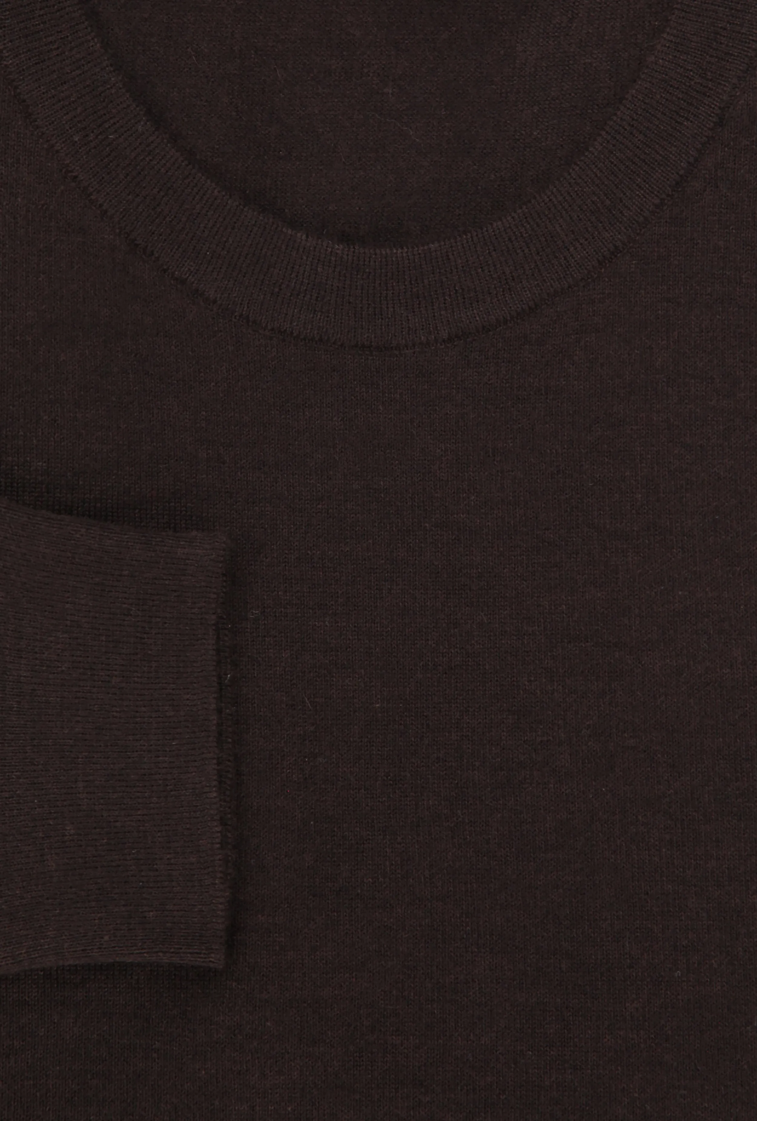 Svevo Parma Dark Brown Crewneck Sweater