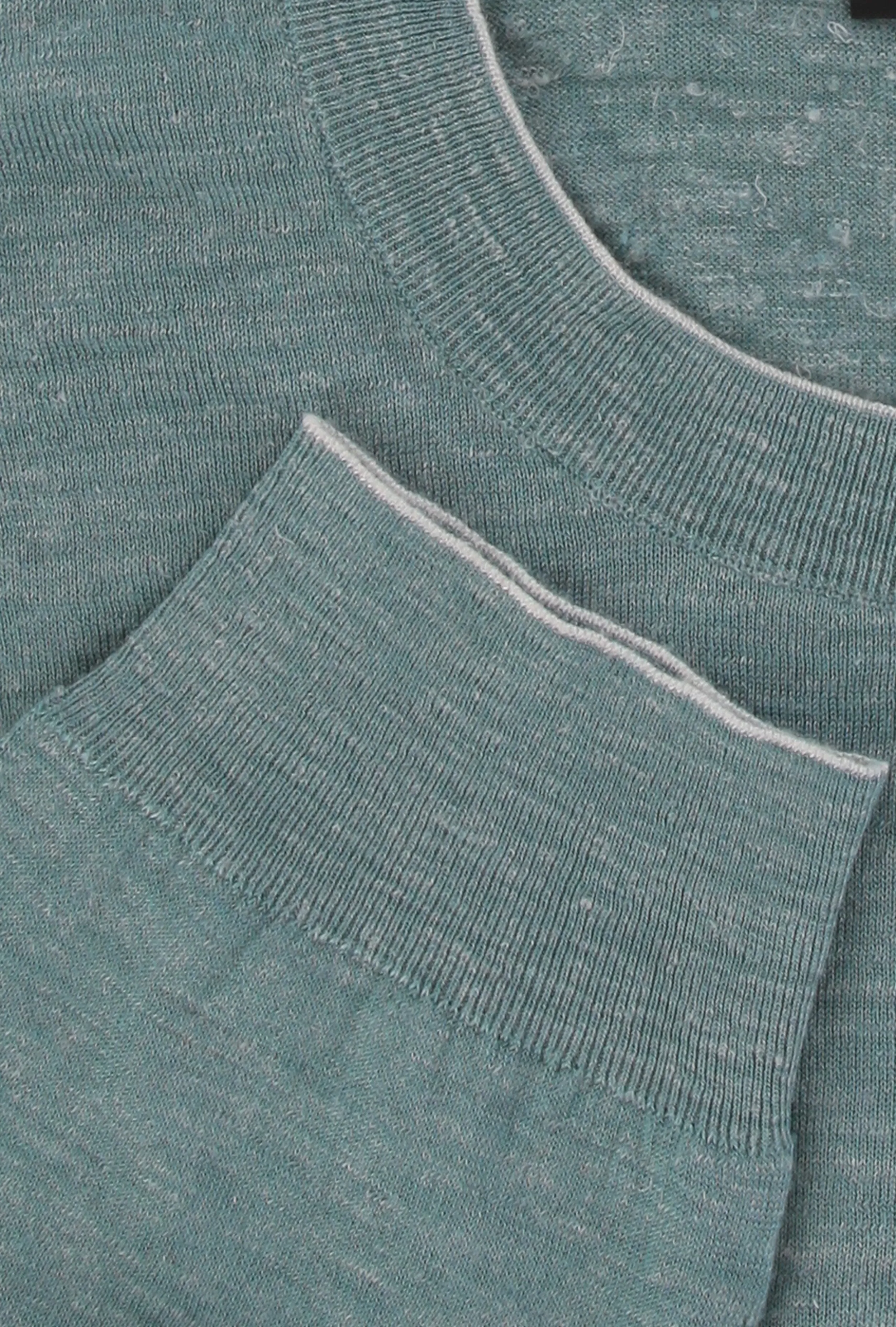 Svevo Parma Green Crewneck Sweater