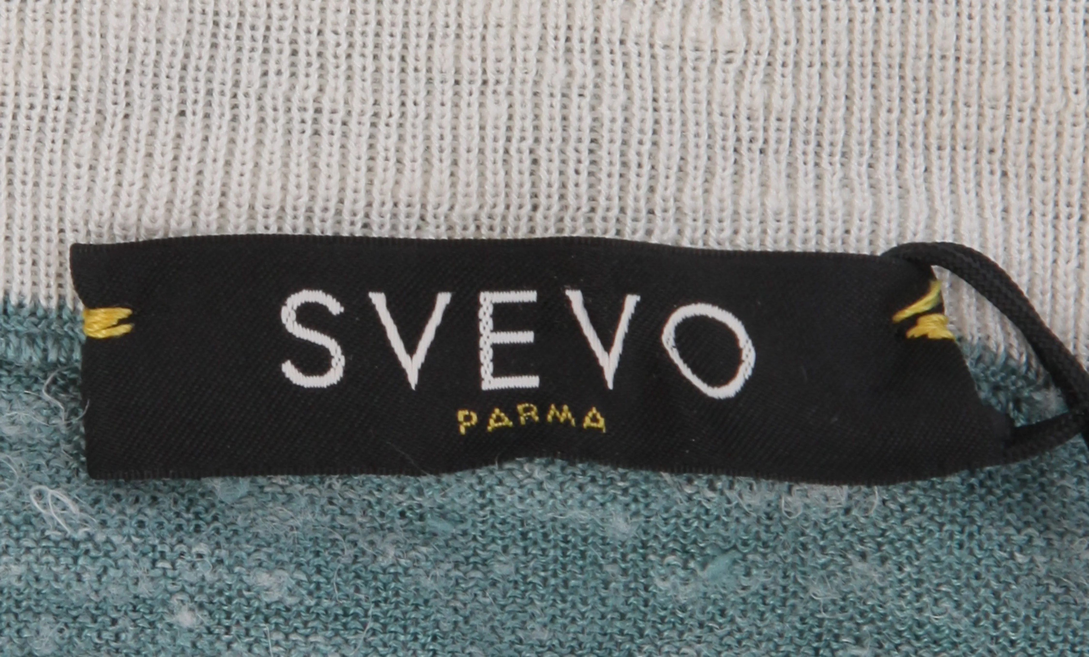Svevo Parma Green Crewneck Sweater