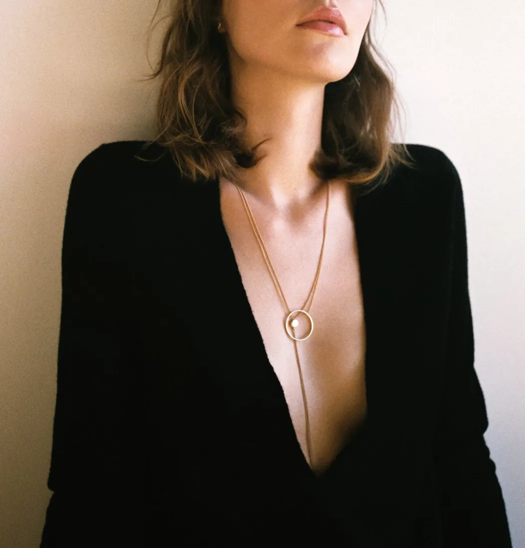 THE PLUNGE DEEP V-NECK CASHMERE SWEATER