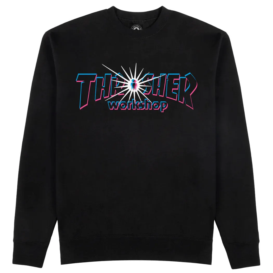 THRASHER X AWS - NOVA CREWNECK