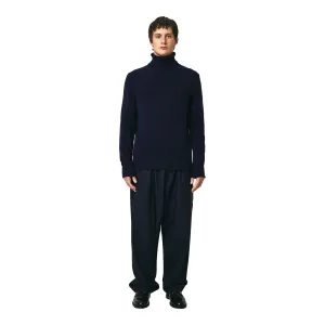 Turtle Neck Sweater, Blu