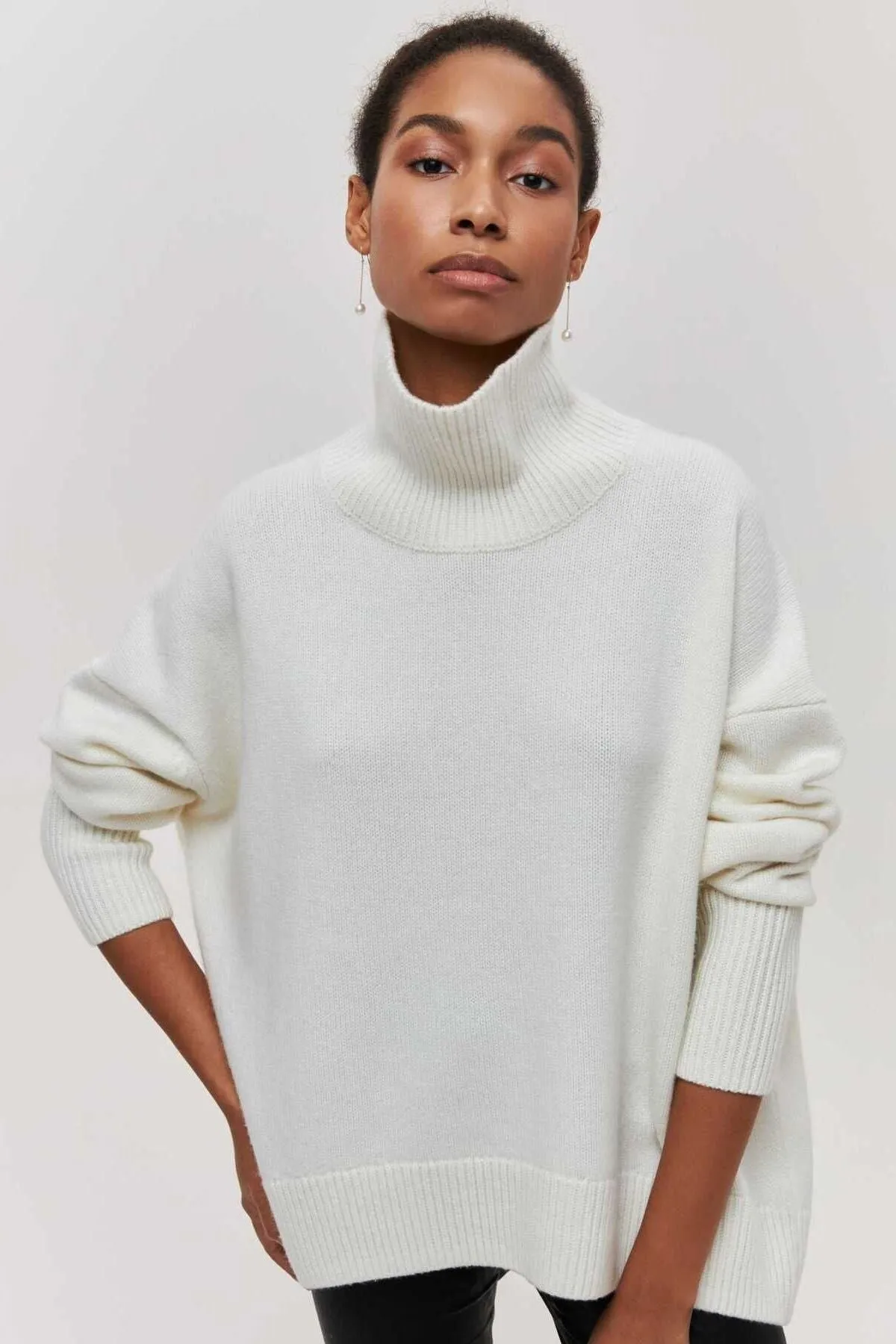 Turtleneck cozy sweater