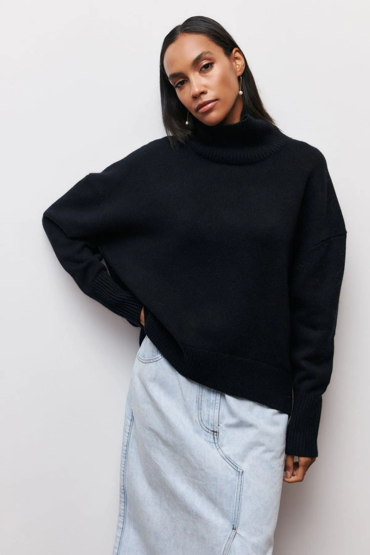 Turtleneck cozy sweater