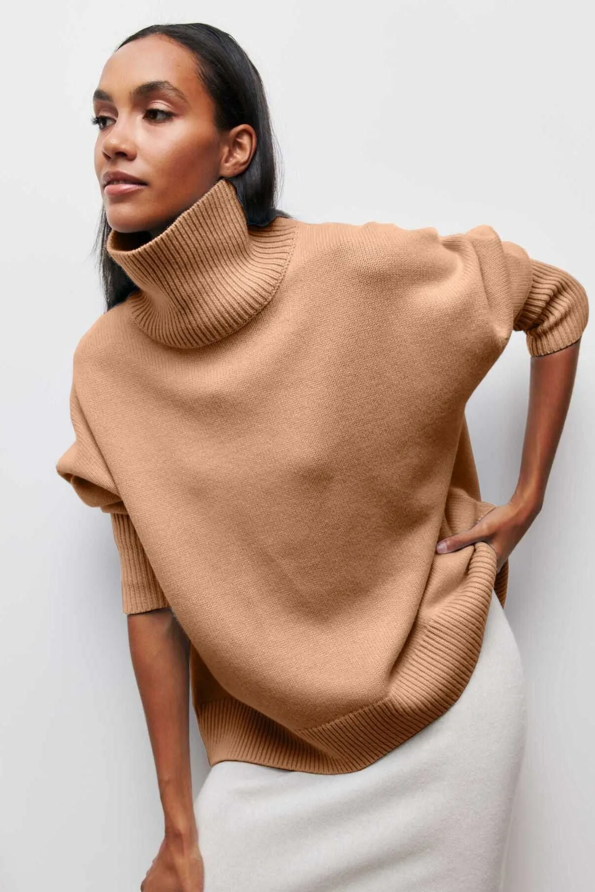 Turtleneck cozy sweater