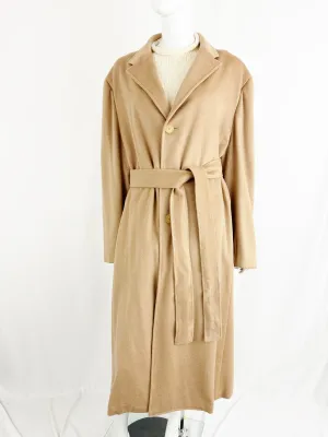 Valentino Cashmere Wrap Coat Size XL