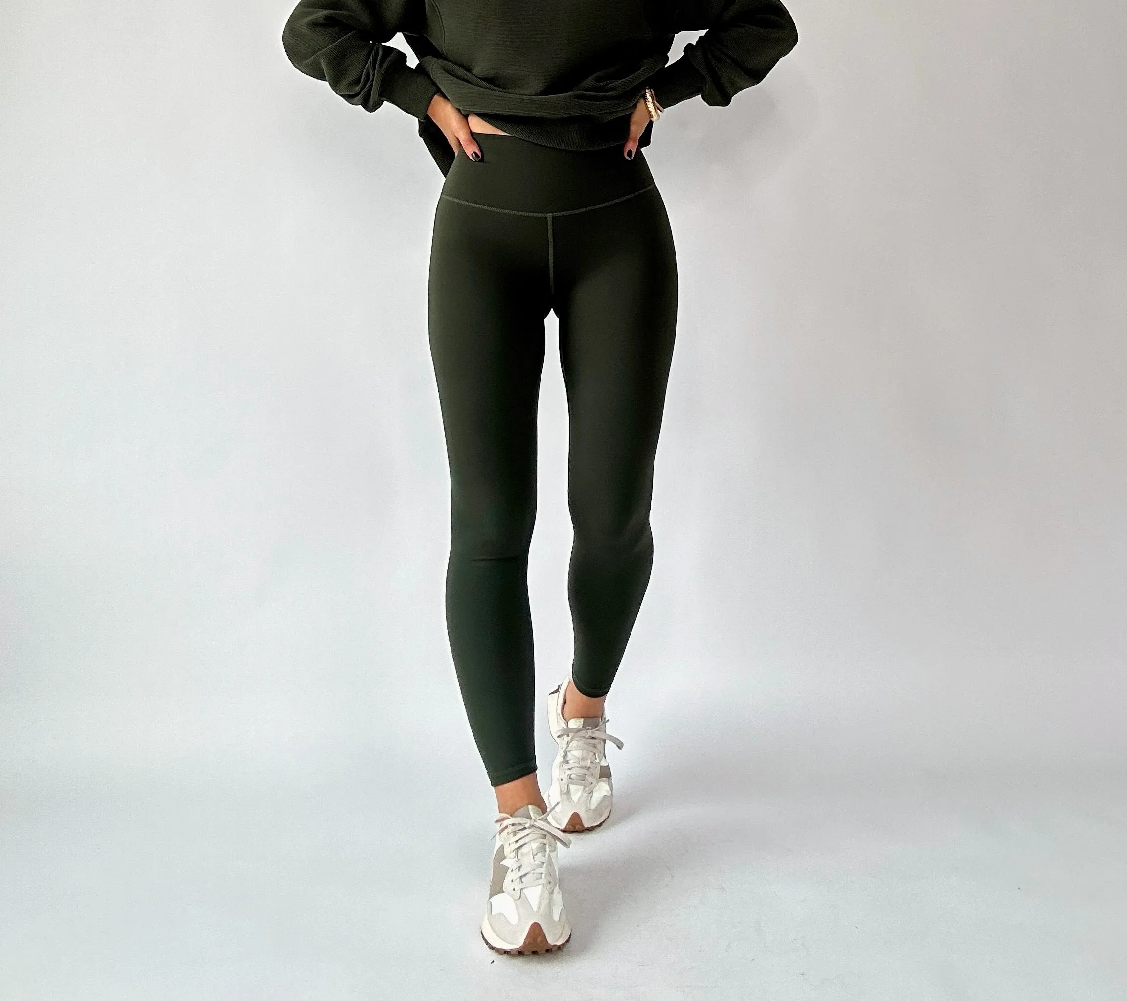 VARLEY FreeSoft High Rise Legging - Dark Resin Green